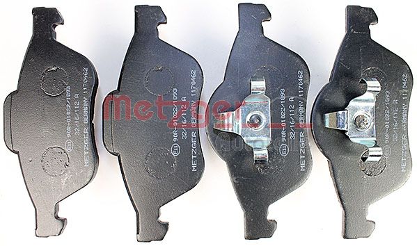 METZGER 1170462 Bremsbelagsatz, Scheibenbremse